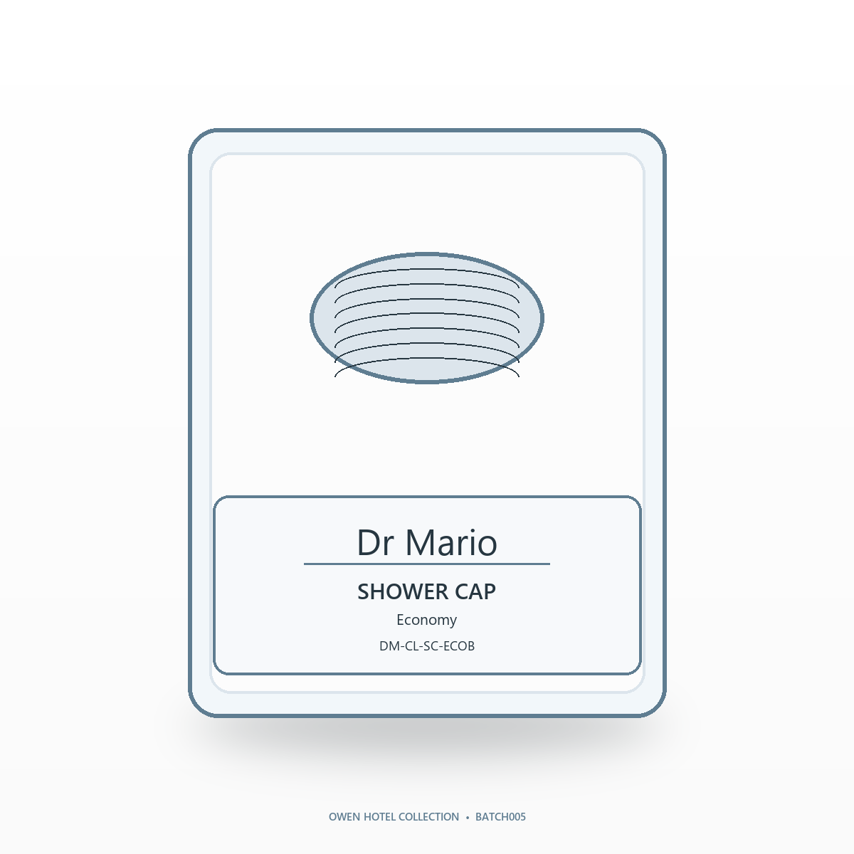 马里奥博士 Dr·Mario Shower Cap Economy 马里奥博士 Dr·Mario Shower Cap Economy product image
