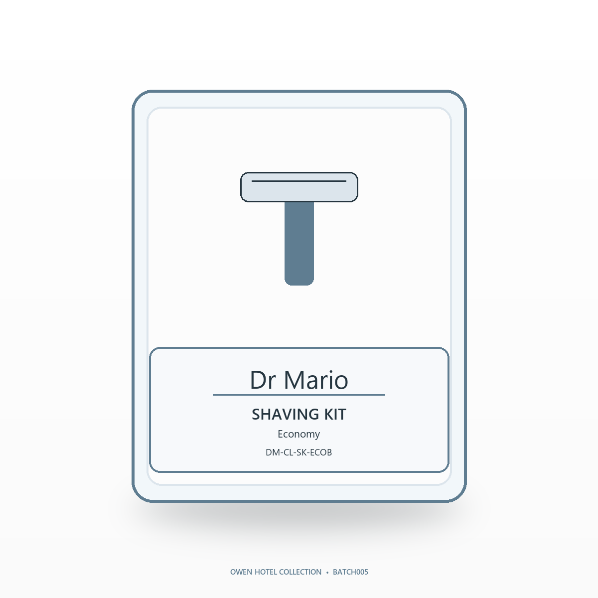 马里奥博士 Dr·Mario Shaving Kit Economy 马里奥博士 Dr·Mario Shaving Kit Economy product image
