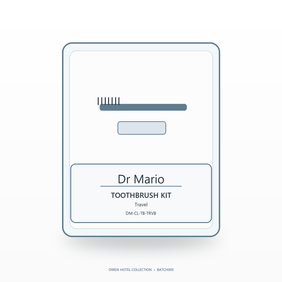 马里奥博士 Dr·Mario Toothbrush Kit Travel 马里奥博士 Dr·Mario Toothbrush Kit Travel product image