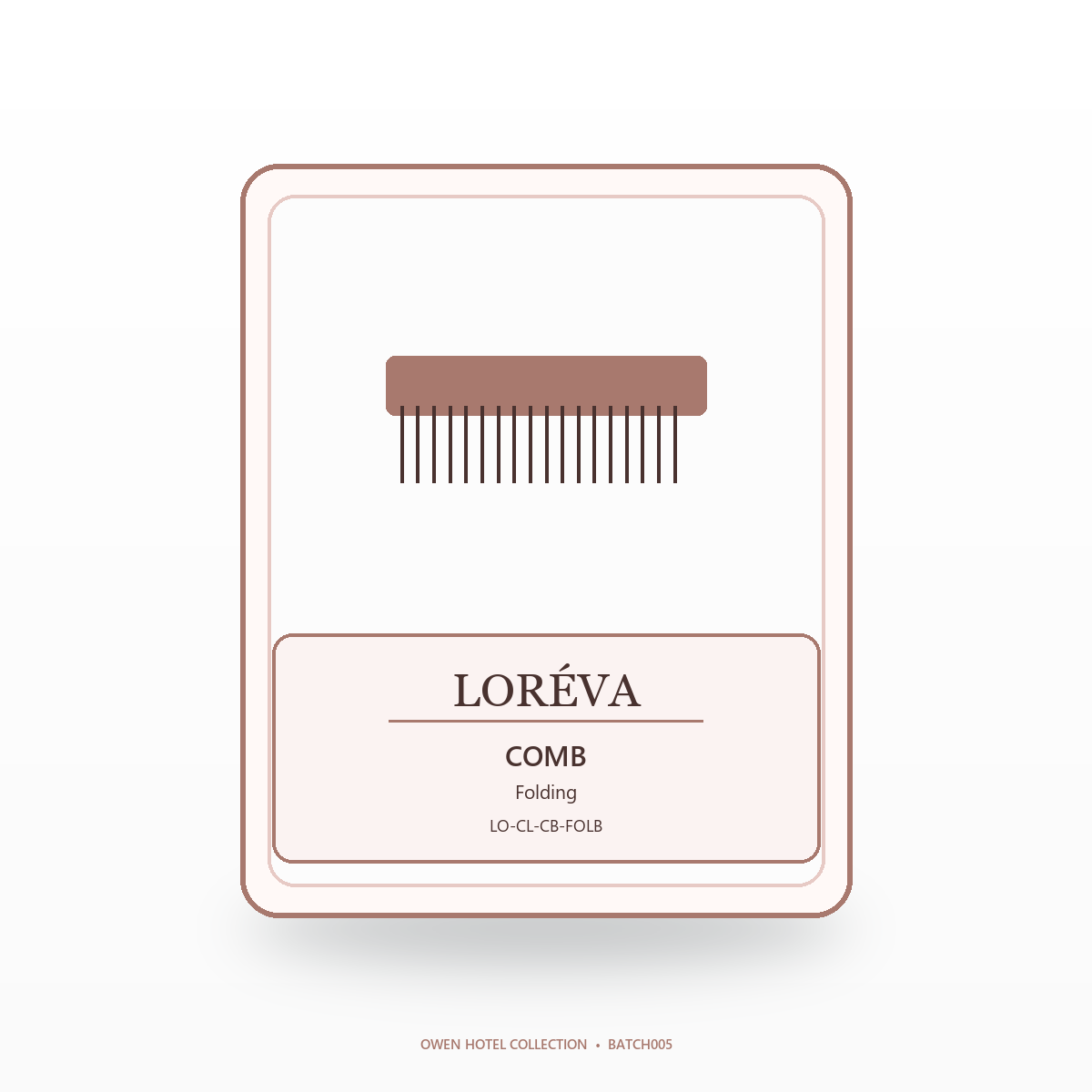 珞芮 LORÉVA Comb Folding 珞芮 LORÉVA Comb Folding product image