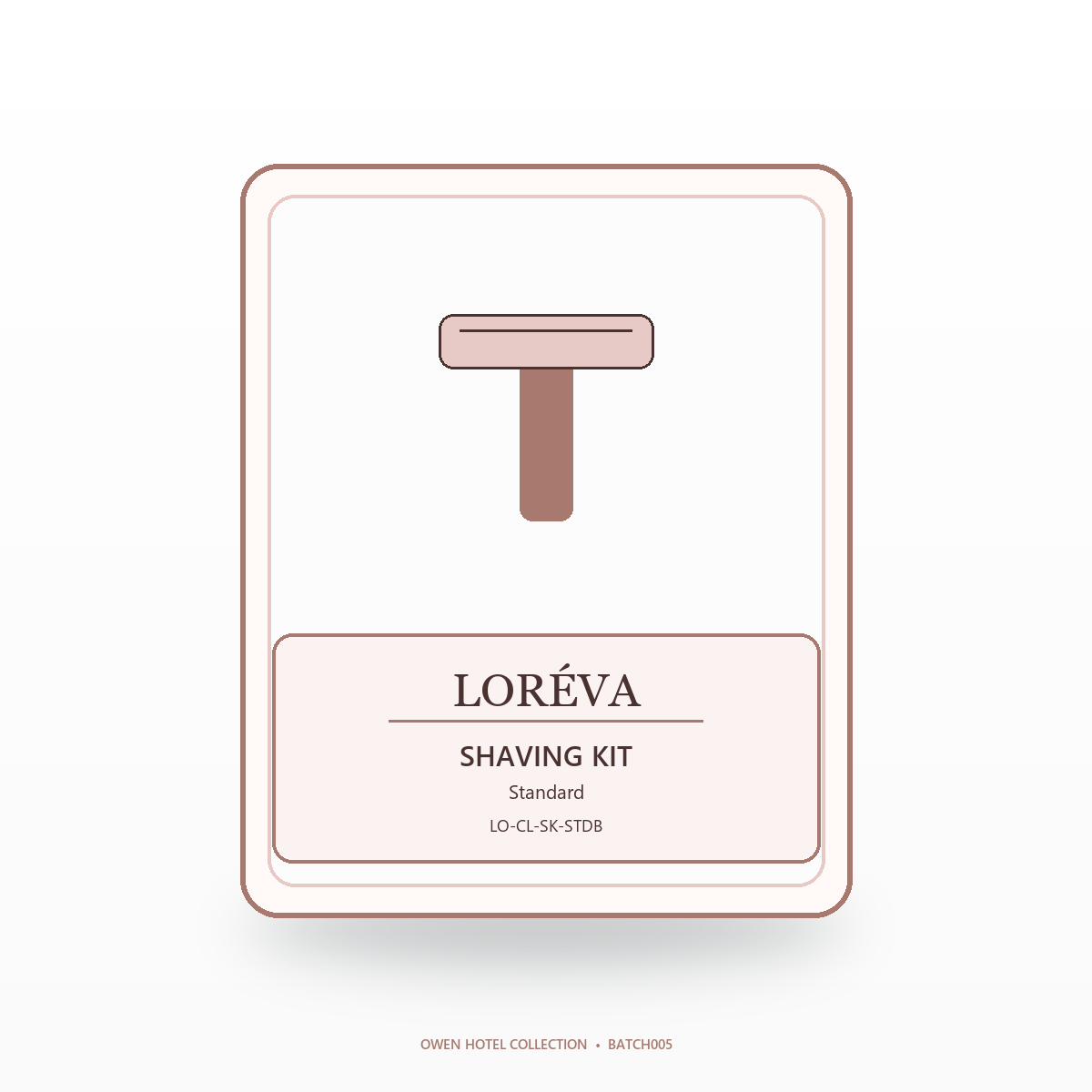 珞芮 LORÉVA Shaving Kit Standard 珞芮 LORÉVA Shaving Kit Standard product image
