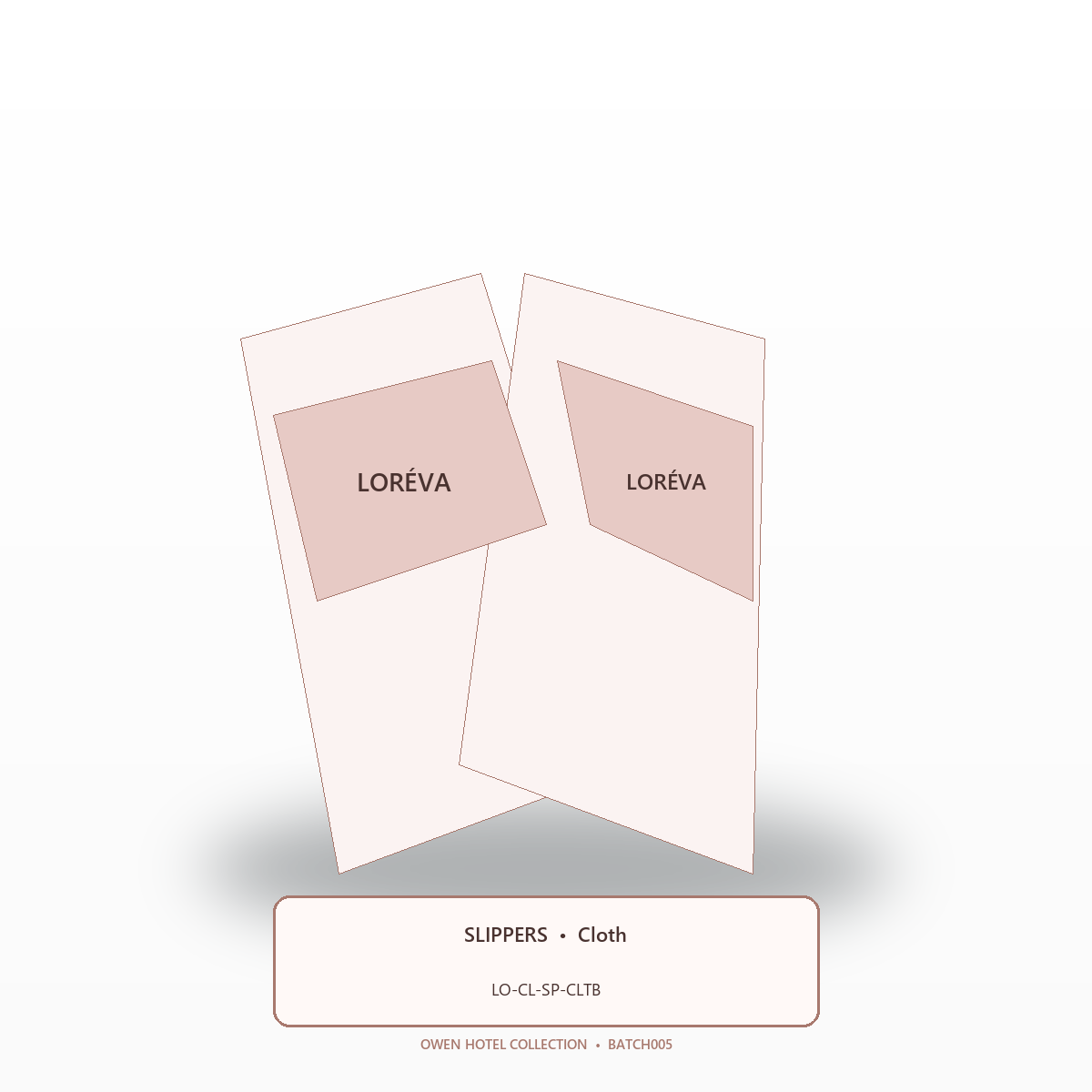 珞芮 LORÉVA Slippers Cloth 珞芮 LORÉVA Slippers Cloth product image